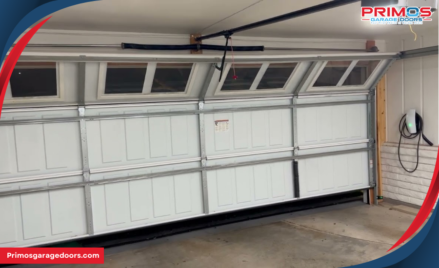 Laffayete CO sagging garage door maintenance