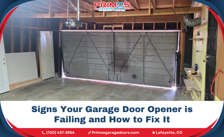 garage door repair Lafayette, CO