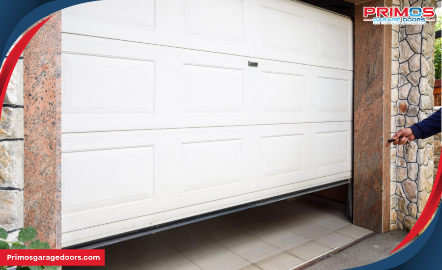 sagging garage door maintenance near me