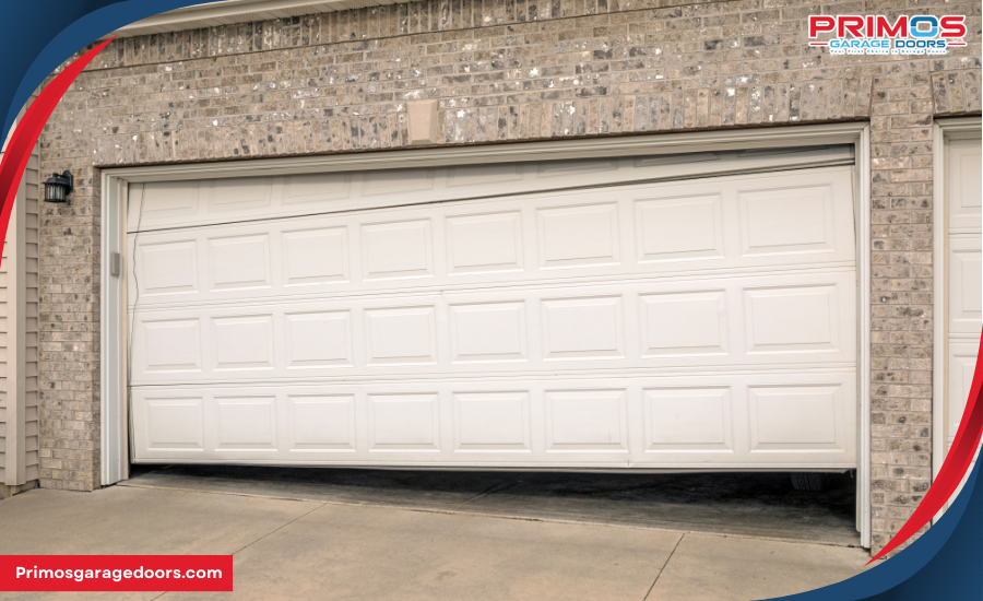 sagging garage door service near me