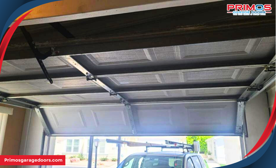 sagging garage door service