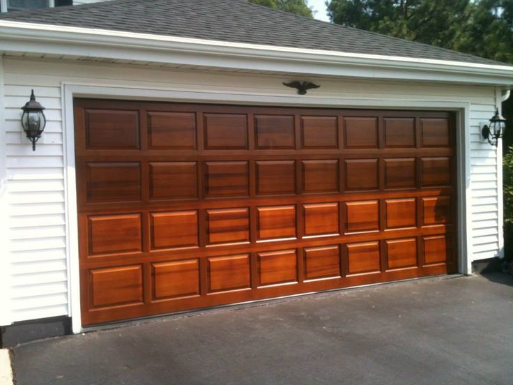 wooden garage door in Lafayette CO