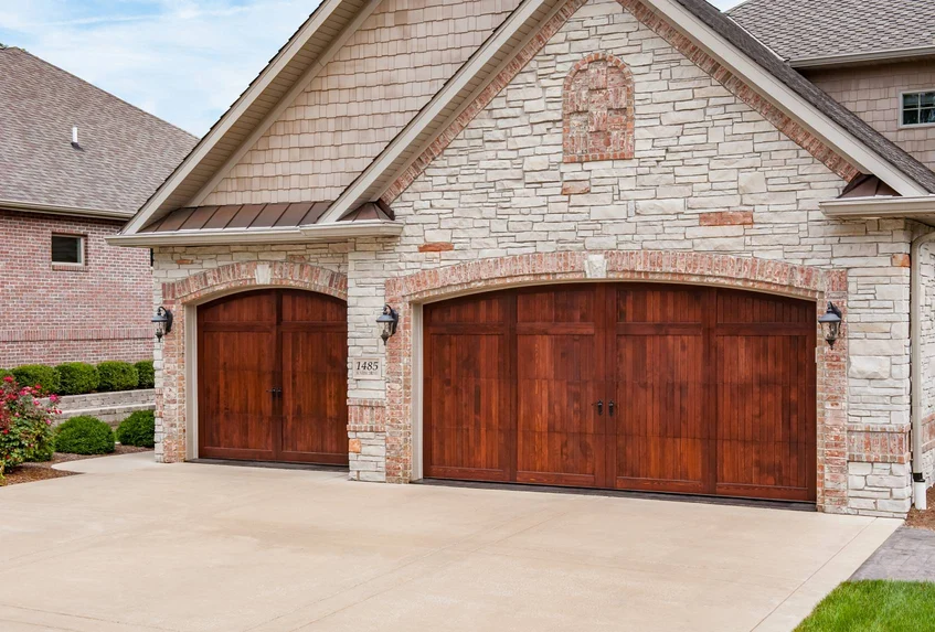 wooden garage door in Lafayette CO